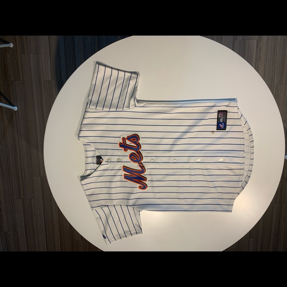 New York Mets Jose Reyes Jersey Youth Large